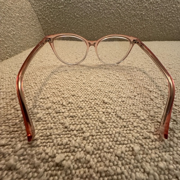QUAY All Nighter Blue Light Glasses Pink and Clear Frame Bluelight Blocking Lens - Picture 7 of 9